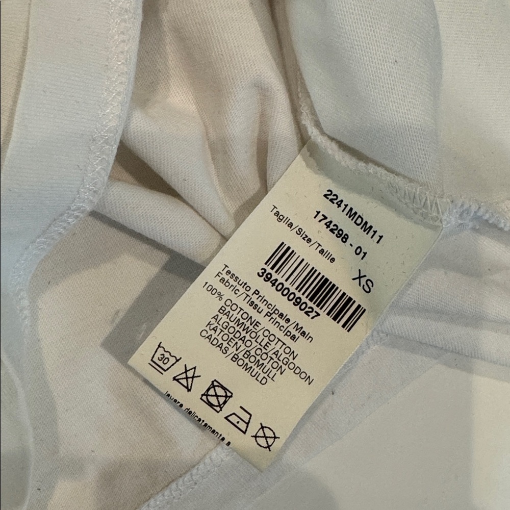 MSGM White Ruffle Top - Picture 9 of 12